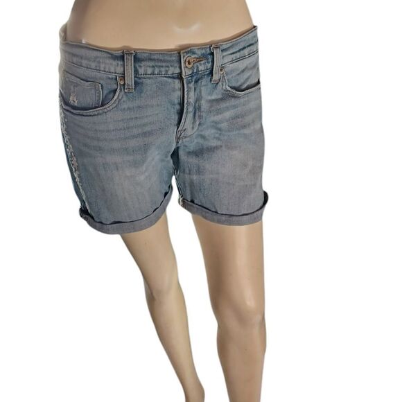 601331.....Lucky Brand Jean Shorts Size 4/27, 9"Rise - Picture 1 of 6
